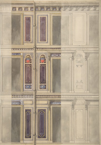 Designs for three windowed storeys, 1830-97.