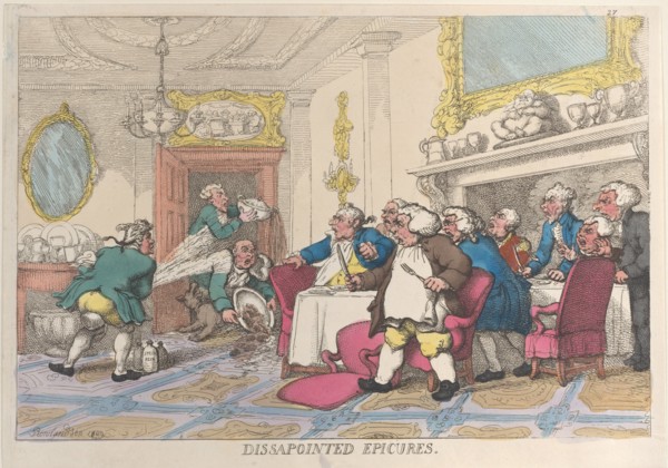 Disappointed Epicures, 1809.