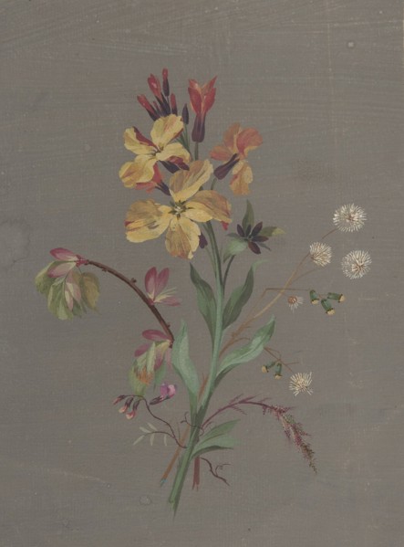 Floral Design, ca. 1820.