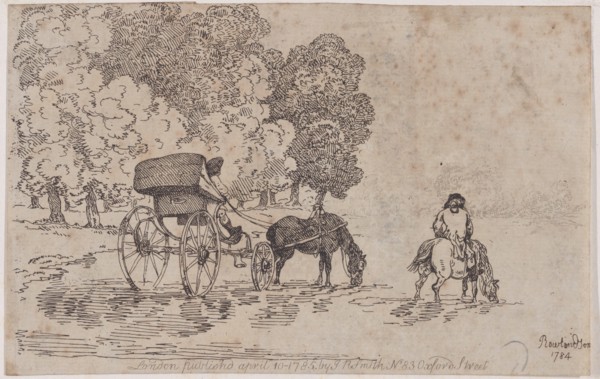 Four Wheel Chaise, April 10, 1785.