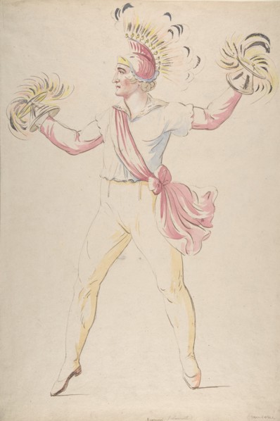 Franconi, Twirling Flaming Cones, 1768-1810.