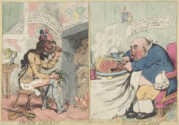 French Liberty. British Slavery, December 21, 1792.