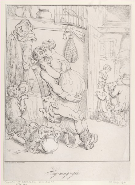 Hug-mug-gin, 1815.