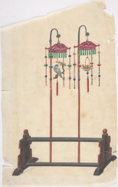 Lamp Design, 19th century.