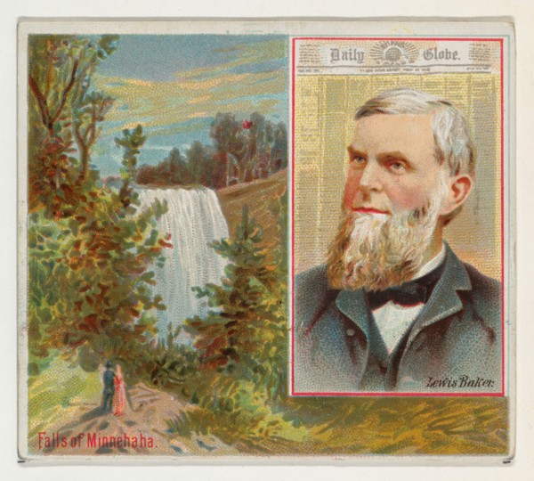 Lewis Baker, St. Paul Daily Globe, from the American Editors series (N35) for Allen & Ginter Cigarettes, 1887.