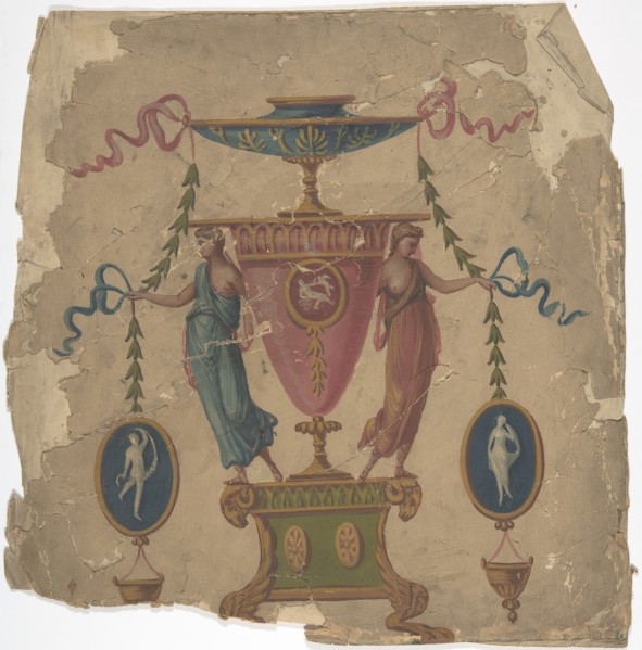 Ornamental Panel Design, 18th or 19th century.