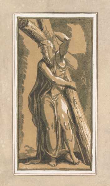 St. Andrew, Facing Forward, Head Turned to Left, before 1749.