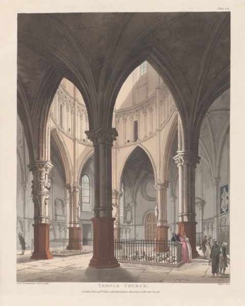 Temple Church, September 1, 1809.