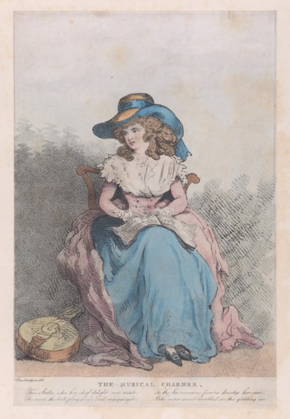 The Musical Charmer, ca. 1793.