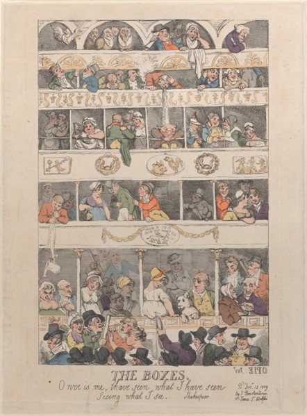 The Boxes, December 12, 1809.