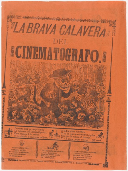 The brave cinematographer skeleton, 1906.