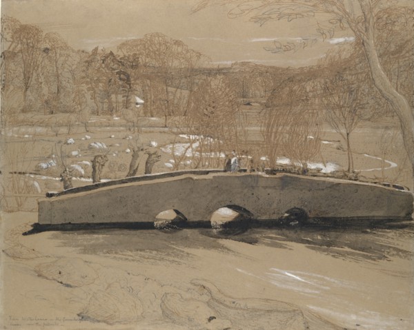 The Bridge at Shoreham, ca. 1829.
