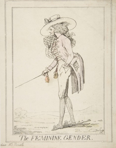 The Feminine Gender, February 2, 1787.