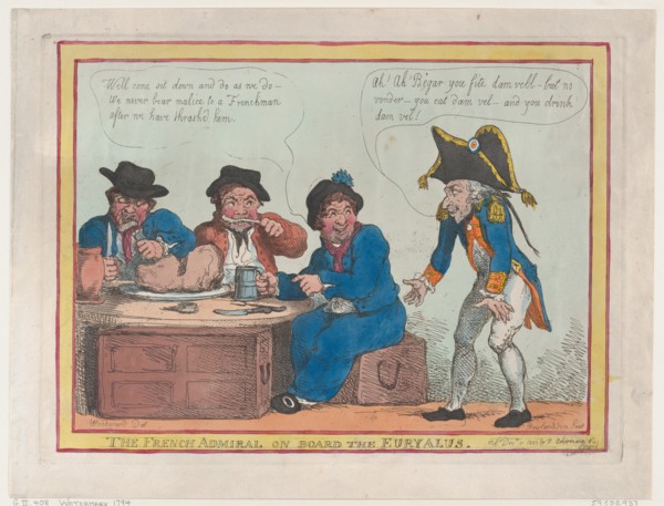 The French Admiral on Board the Euryalus, December 11, 1803.