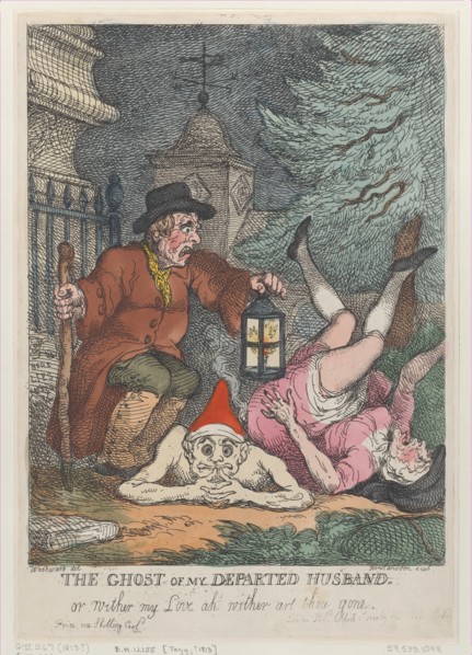 The Ghost of My Departed Husband, or Wither my Love ah wither art thou gone, April 1, 1808.