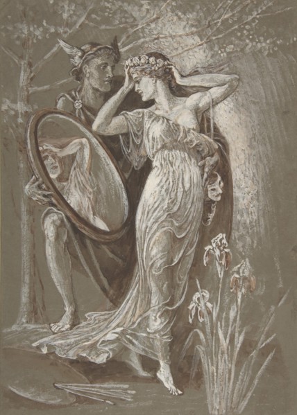 The Mirror of Venus, or L'Art et Vie (Art and Life), ca. 1890.