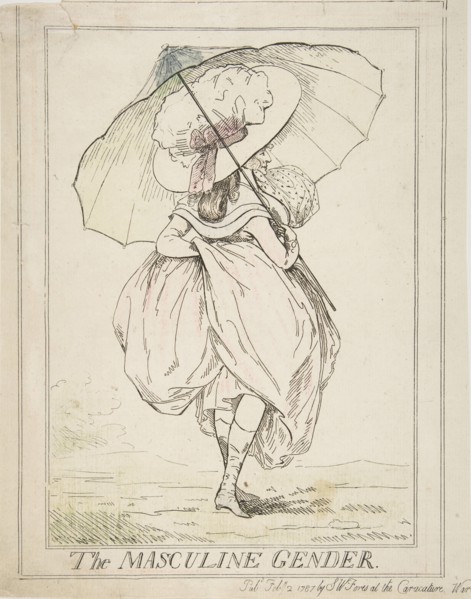 The Masculine Gender, February 2, 1787.