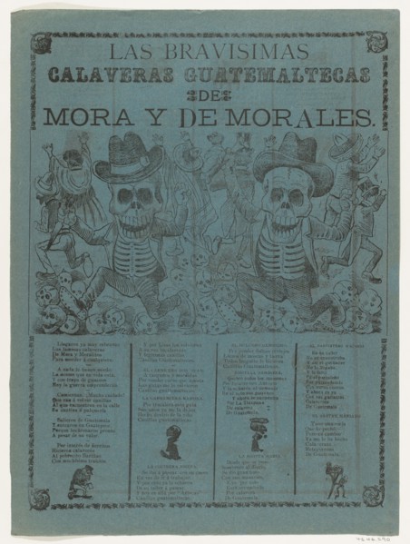 The very brave [Guatemalan] skeletons of Mora and of Morales, 1907.