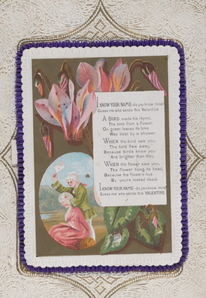 Valentine, 1874.