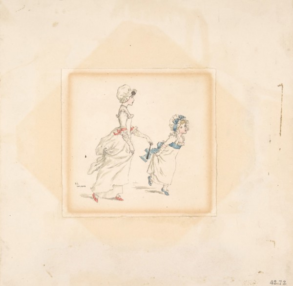 Woman and Child, 1883.