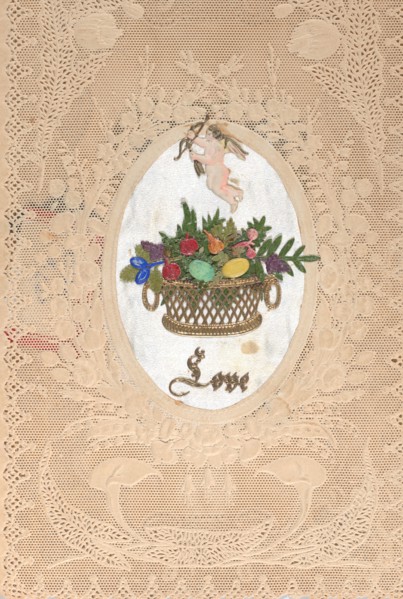 Valentine, ca. 1850.