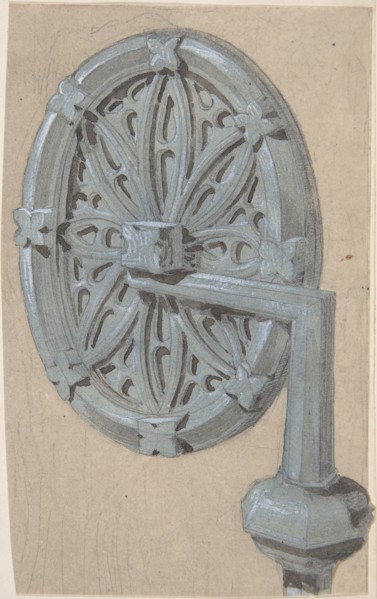 Metal Ecclesiastical Object, second half 19th century.