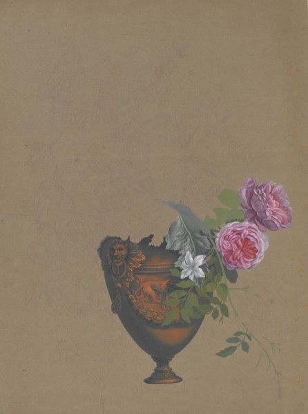 Vase of Flowers, 19th century.