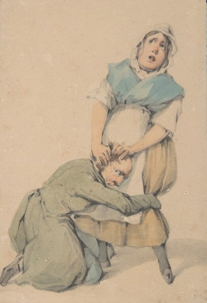 Caricature, 19th century.
