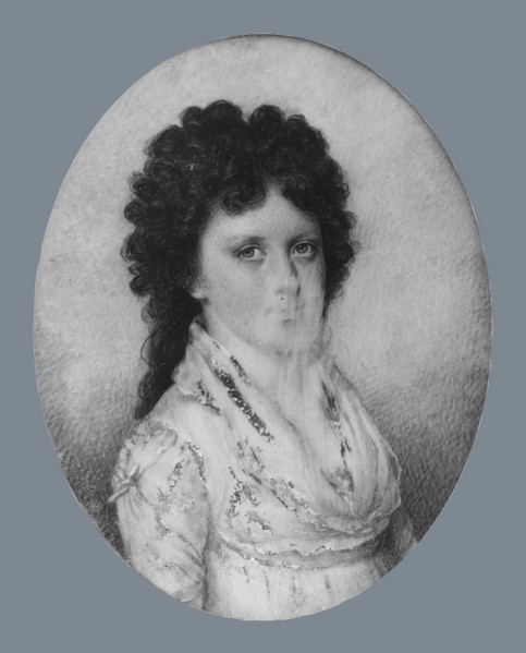 Mrs. James G. Almy (Myra Eliot), ca. 1798.