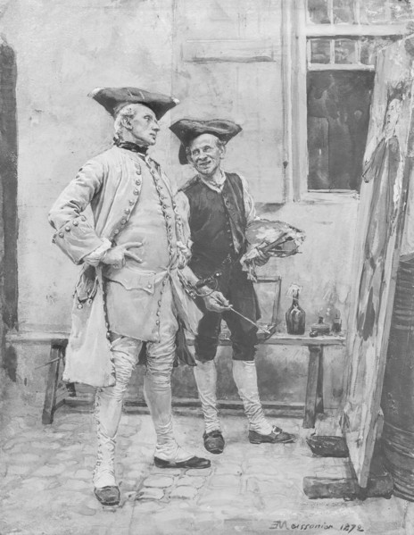 The Sign Painter (Le Peintre d'Enseignes), 19th century.