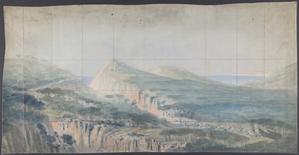 Design for a Stage Set at the Opéra, Paris, 1830-90.