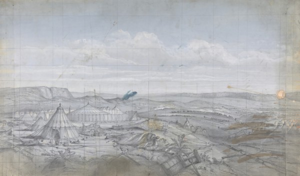 Design for a Stage Set at the Opéra, Paris, 1830-90.