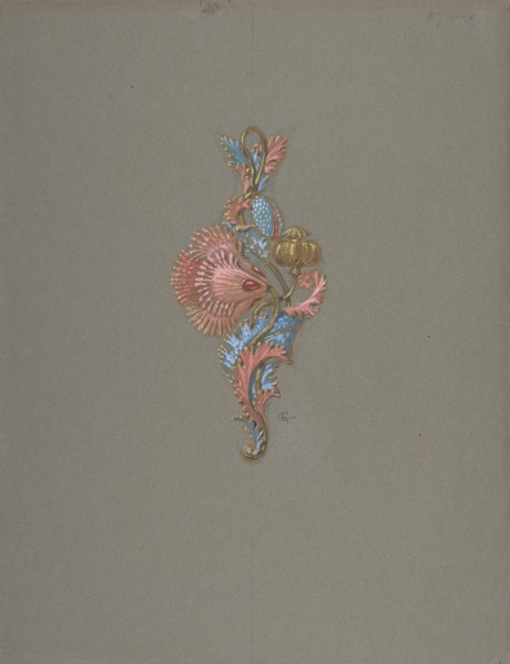 Design for a Pendant, .