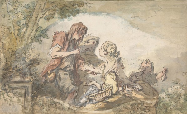 The Fortune Teller, 18th century.
