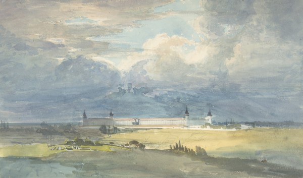 Landscape with a Large Building, 1818-83.