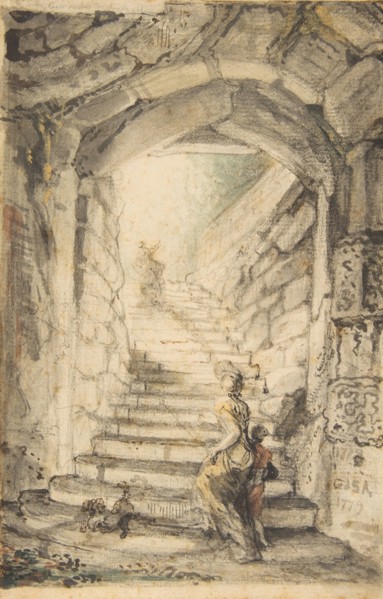 L'Escalier (The Curving Stair), 1778-79.