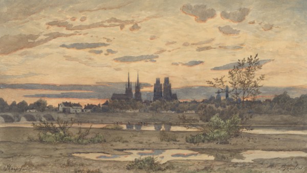 A View of Moulins, ca. 1850-60.