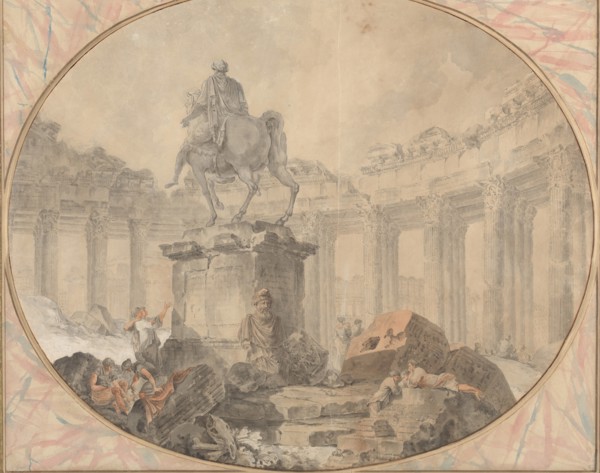 Equestrian Statue of Marcus Aurelius, 1757.
