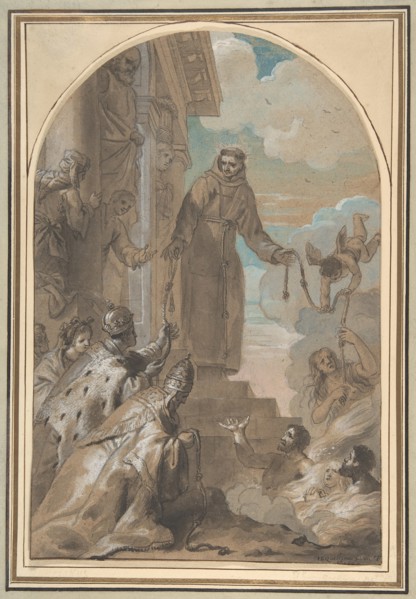 The Distribution of the Franciscan Cords, 1667.