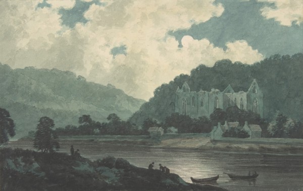 Tintern Abbey by Moonlight, ca. 1789.