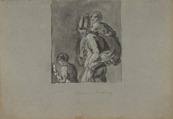 Aeneas and Anchises, 1611-74.