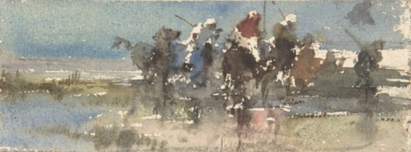Moors on Horseback, ca. 1854-74.
