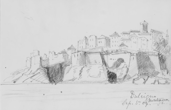 Dulcigno (from Sketchbook), 1904.