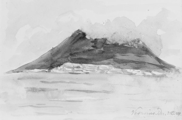 Vesuvius, 1904.