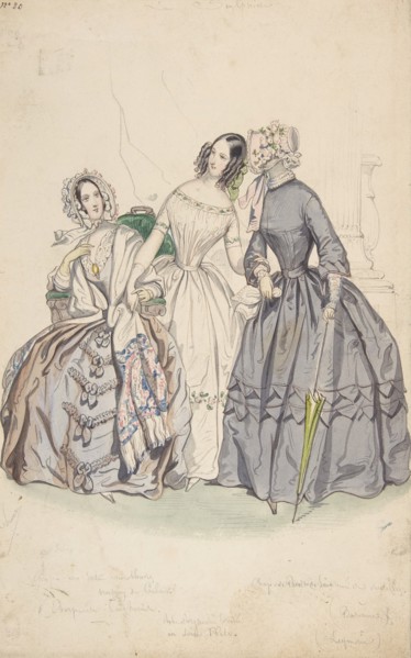 Costume Design, 1836-37.