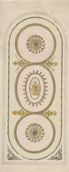 Design for a Panel, 1748-92.