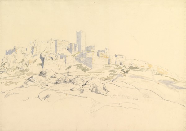 The Acropolis from the Areopagus, Athens, April 24, 1846.