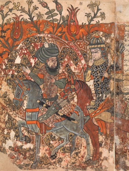 Burzuya's Mission Folio 5v, 6r from a Kalila Wa Dimna of Bidpai, 18th century.