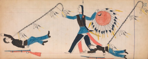 Maffet Ledger: Drawing, ca. 1874-81.