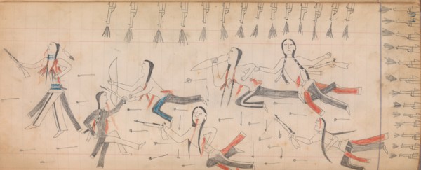 Maffet Ledger: Drawing, ca. 1874-81.